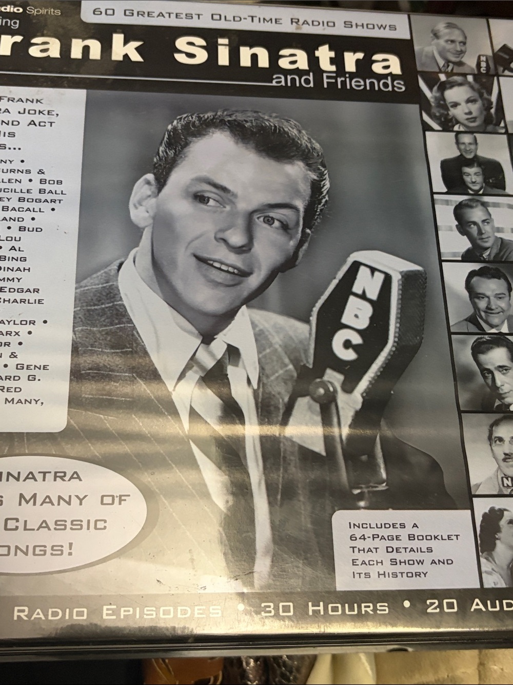 Vintage Black & White Frank Sinatra Radio Collection
